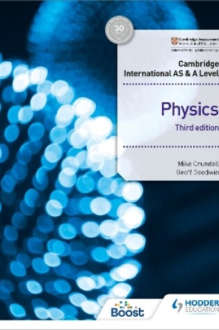 Cover of Cambridge International AS & A Level Physics Student's Book 3rd edition