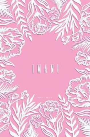 Cover of Imani Journal to Write in