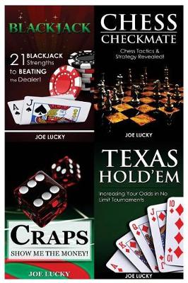 Book cover for Blackjack & Chess Checkmate & Craps & Poker