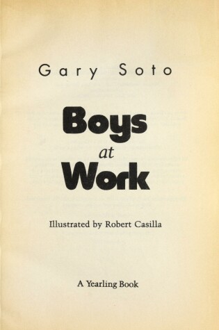 Cover of Boys at Work