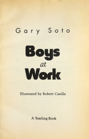 Book cover for Boys at Work