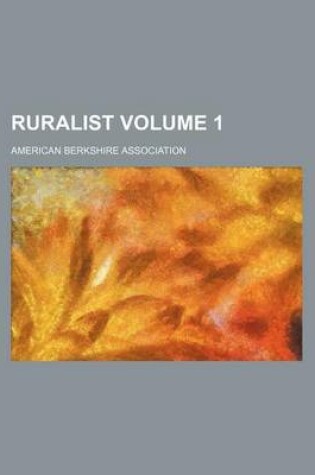 Cover of Ruralist Volume 1