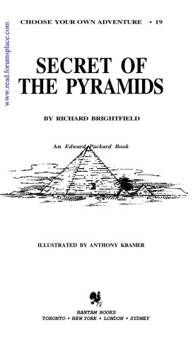 Cover of Secret of the Pyramids