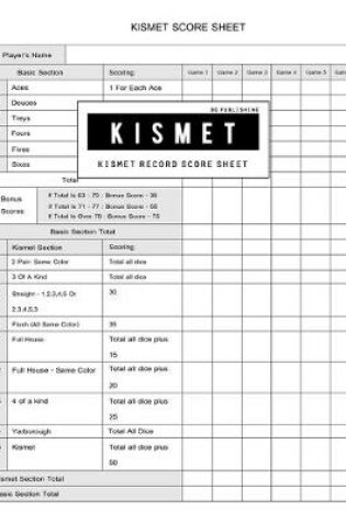 Cover of BG Publishing Kismet Score Sheet
