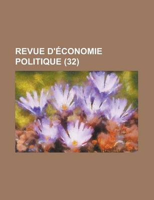 Book cover for Revue D'Economie Politique (32)