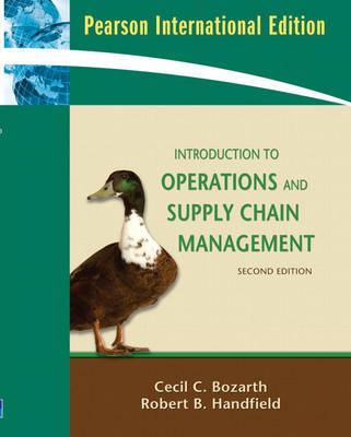 Book cover for Introduction to Operations and Supply Chain Management