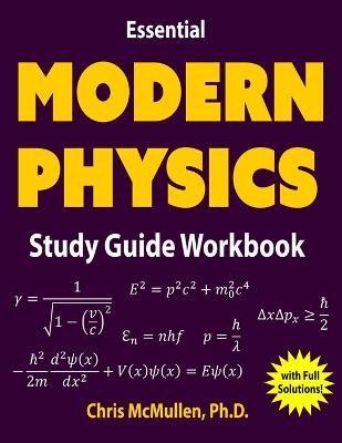 Book cover for Essential Modern Physics Study Guide Workbook