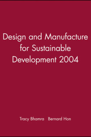 Cover of Design and Manufacture for Sustainable Development 2004