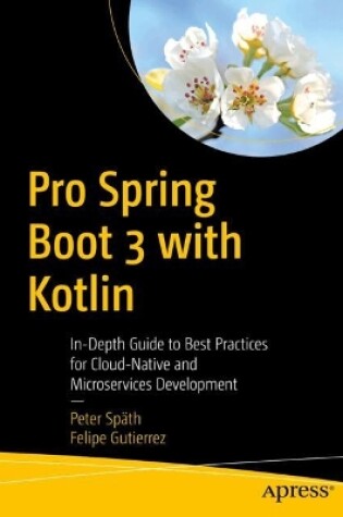 Cover of Pro Spring Boot 3 with Kotlin