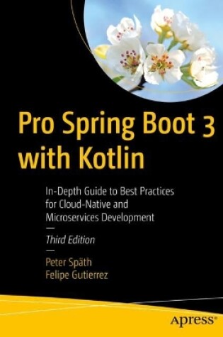 Cover of Pro Spring Boot 3 with Kotlin