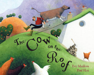 Book cover for The Cow on the Roof