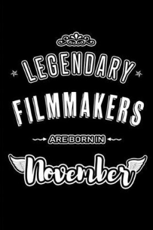 Cover of Legendary Filmmakers are born in November