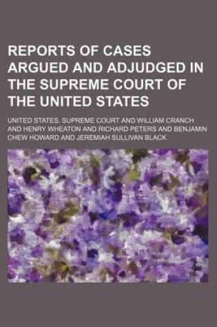 Cover of Reports of Cases Argued and Adjudged in the Supreme Court of the United States (Volume 6;