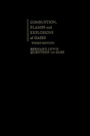 Cover of Combustion Flames and Explosion