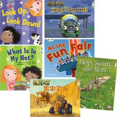 Book cover for Learn at Home:Learn to Read at Home with Bug Club: Pink Pack featuring Trucktown (Pack of 6 reading books with 4 fiction and 2 non-fiction)