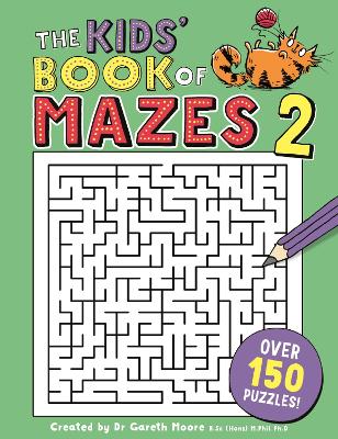 Book cover for The Kids' Book of Mazes 2