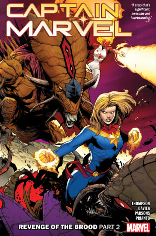 Cover of Captain Marvel Vol. 10: Revenge Of The Brood Part 2