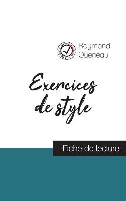 Book cover for Exercices de style de Raymond Queneau (fiche de lecture et analyse complete de l'oeuvre)