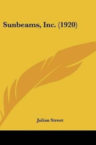 Cover of Sunbeams, Inc. (1920)