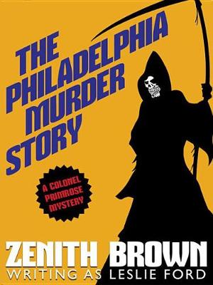 Book cover for The Philadelphia Murder Story