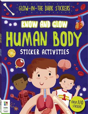 Book cover for Know and Glow: Human Body Sticker Activities