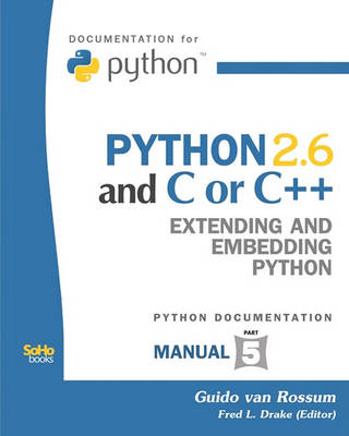 Book cover for Python 2.6 and C or C++