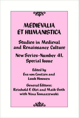 Cover of Medievalia et Humanistica, No. 41