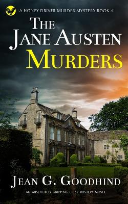 Book cover for THE JANE AUSTEN MURDERS an absolutely gripping cozy mystery novel