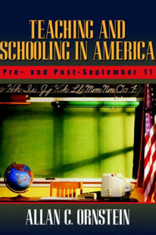 Cover of Teaching and Schooling in America