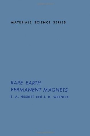 Cover of Rare Earth Permanent Magnets