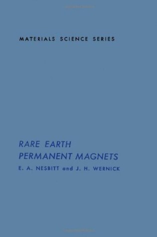 Book cover for Rare Earth Permanent Magnets