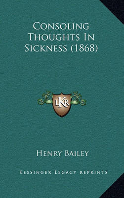 Book cover for Consoling Thoughts in Sickness (1868)