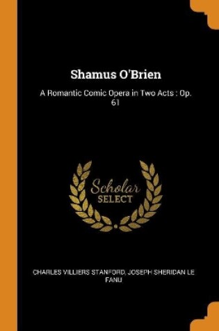 Cover of Shamus O'Brien
