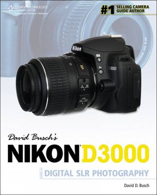 Book cover for David Busch's Nikon D3000 Guide to Digital SLR Photography