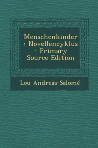 Cover of Menschenkinder