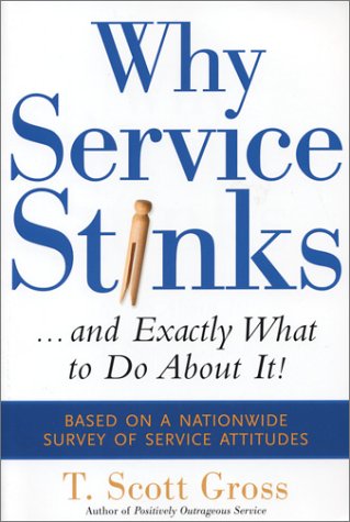 Book cover for Why Service Stinks...