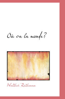 Book cover for Ou Va La Monde?