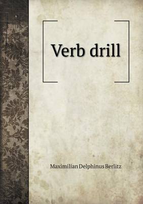 Book cover for Verb drill