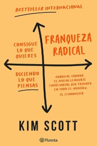 Cover of Franqueza Radical: Consigue Lo Que Quieres Diciendo Lo Que Piensas / Radical Candor: Be a Kick-Ass Boss Without Losing Your Humanity