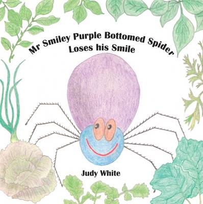 Book cover for Mr Smiley Purple Bottomed Spider Loses His Smile