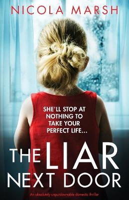 Book cover for The Liar Next Door