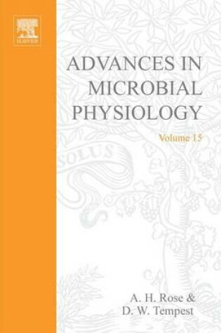 Cover of Adv in Microbial Physiology Vol 15 APL