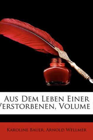 Cover of Aus Dem Leben Einer Verstorbenen, Volume 3