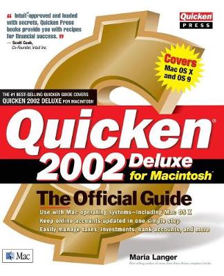 Cover of Quicken 2002 Deluxe for Macintosh: the Official Guide