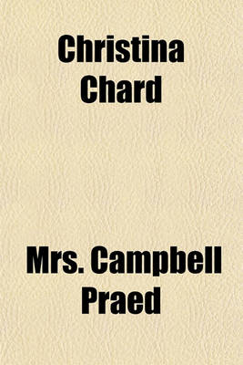 Book cover for Christina Chard