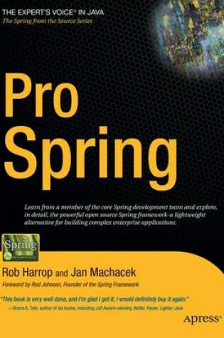 Cover of Pro Spring