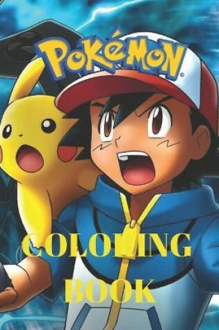 Cover of Pokemon coloring book