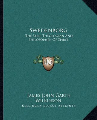 Book cover for Swedenborg