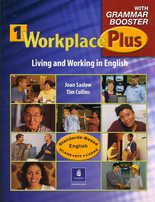 Book cover for Workplace Plus 1 with Grammar Booster Hospitality Job Pack