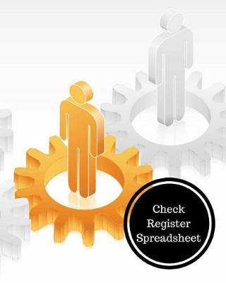 Book cover for Check Register Spreadsheet